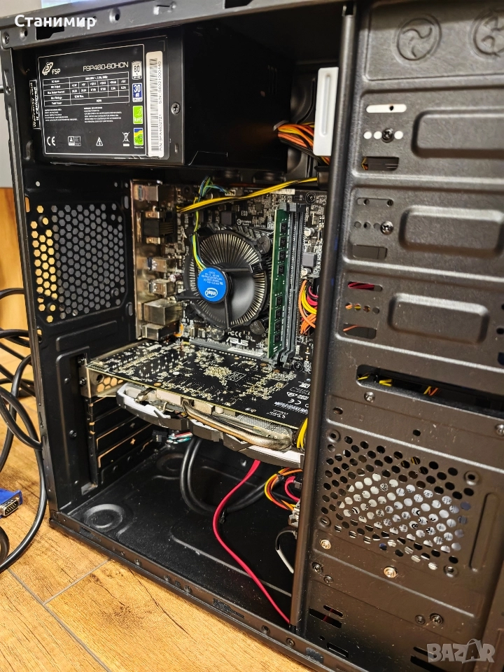 I5 6400 | RX570 8GB | 8GB DDR4 | 120 SSD + 500HDD, снимка 1
