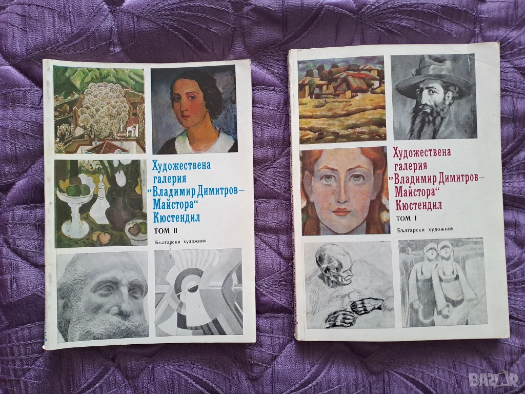 Книги Художествена галерия Владимир Димитров-Майстора І и ІІ том 1982 г , снимка 1