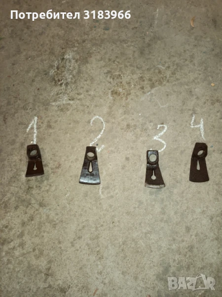 стари тесли 4 броя, снимка 1