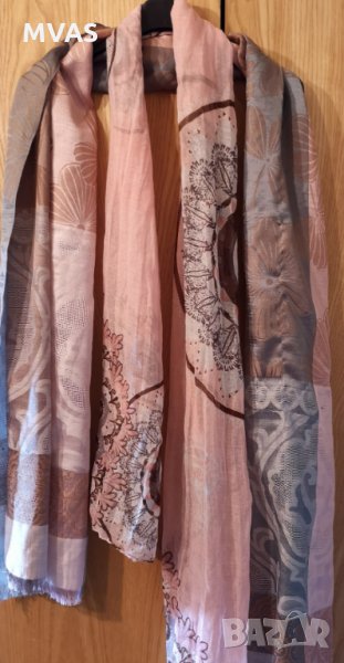 Нови шалове розово пастелни, снимка 1
