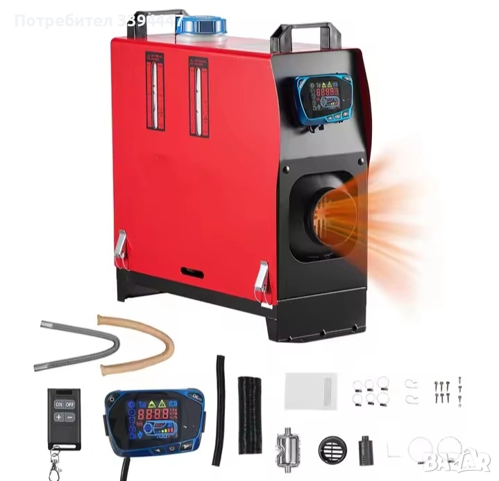 Суха Дизелова печка 2 / 5 / 8 kW, снимка 1