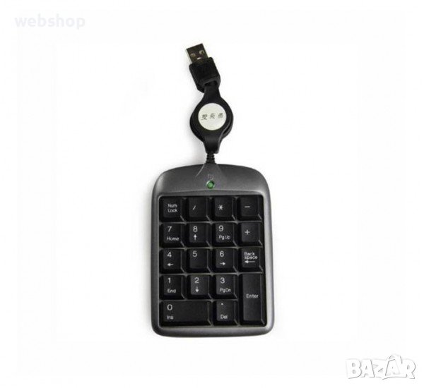 Малка цифрова клавиатура numpad , USB, снимка 1