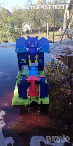 Хелоуин прилеп писта-hotwheels, снимка 1