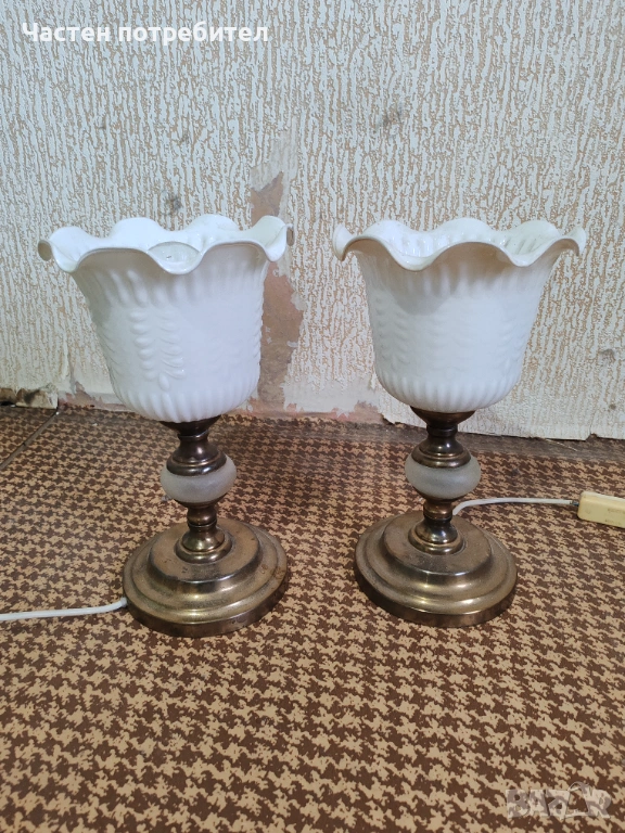 Стари нощтни лампи , снимка 1