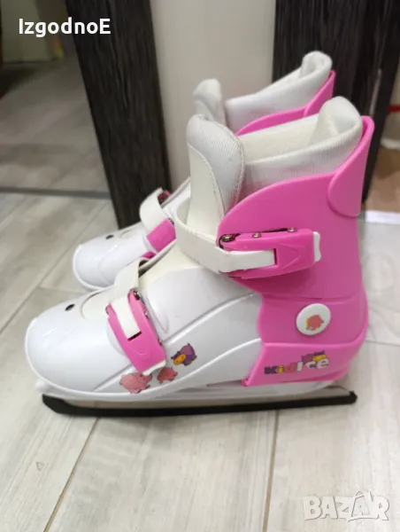33-36 Розови детски кънки за лед, снимка 1