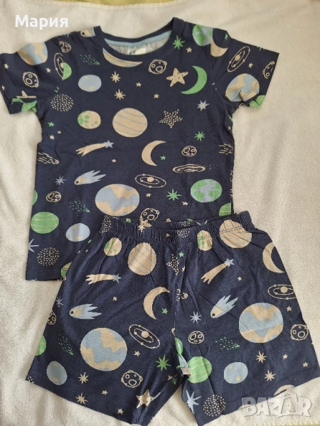 Лятна пижама за 6-7 г. - 10 лв, снимка 1