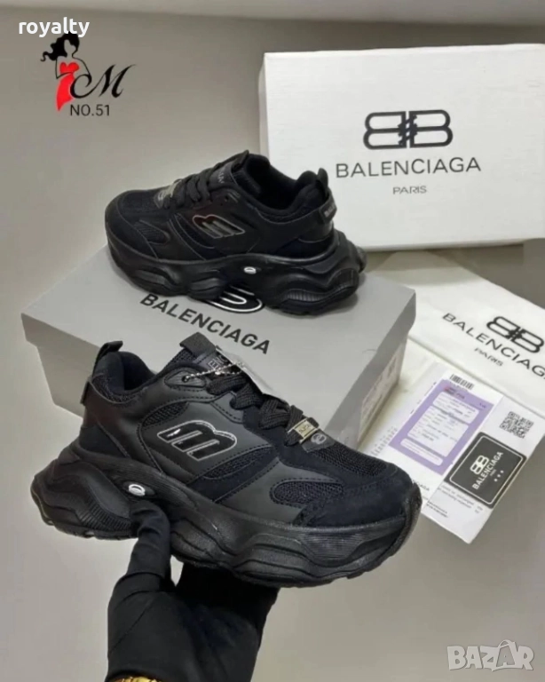 Balenciaga Черни Маратонки 36-44 Номер , снимка 1