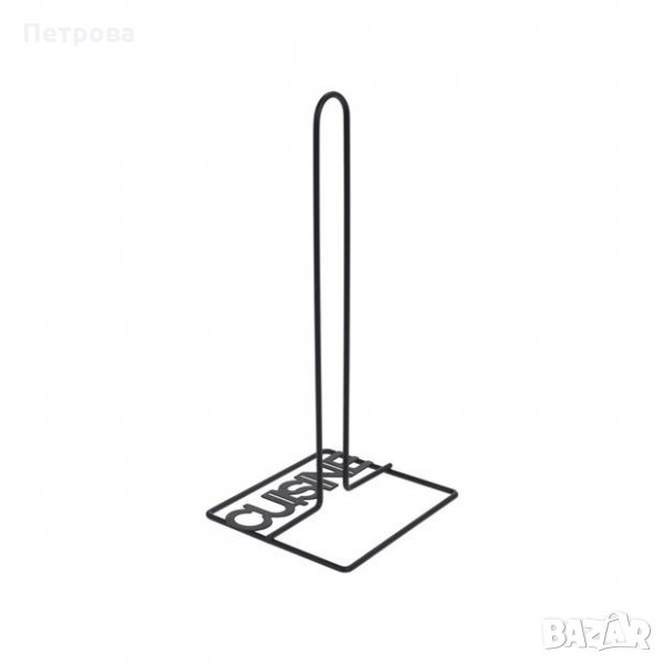 Метална поставка за кухненска хартия-13х15х30 см./поставка за кухненска ролка, снимка 1