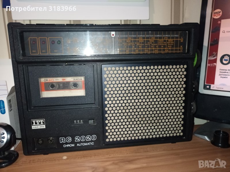 радио касетофон и.т.т., снимка 1