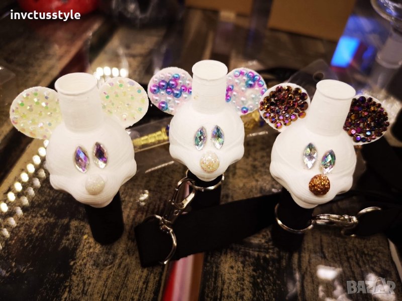 Персонални мундщуци за наргиле с камъни Сваровски, снимка 1