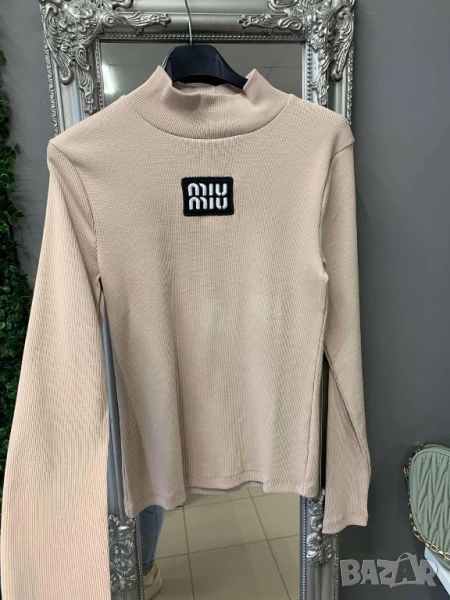 памучна блуза рипс miu miu , снимка 1