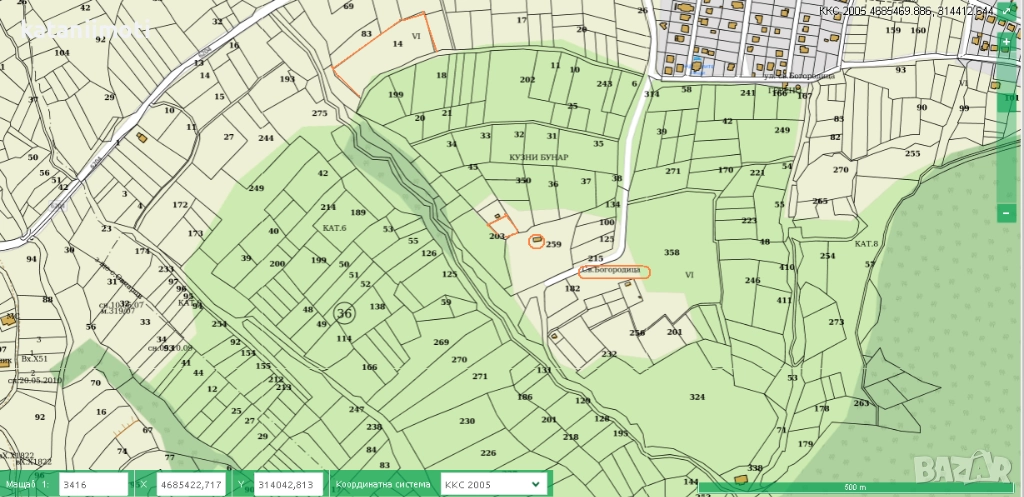 Сапарева баня-  парцел, снимка 1