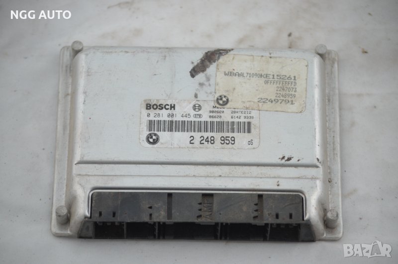 Компютър двигател BOSCH за BMW E46 320 2.0 D 1998 г., № 0 281 001 445, № 2 248 959, снимка 1