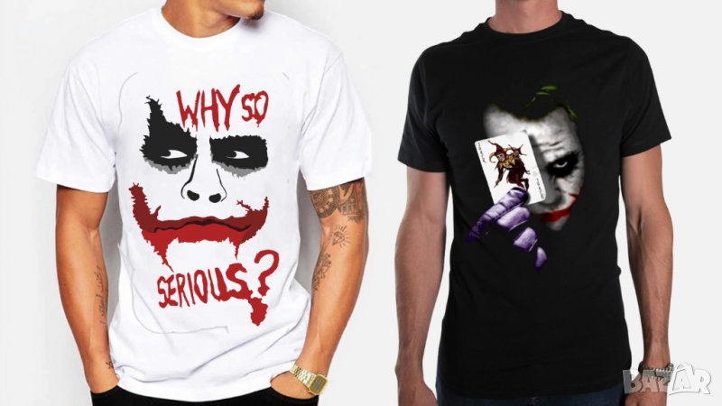 Тениска The Joker ( Батман Жокер ) Why so serious 4 модела, снимка 1