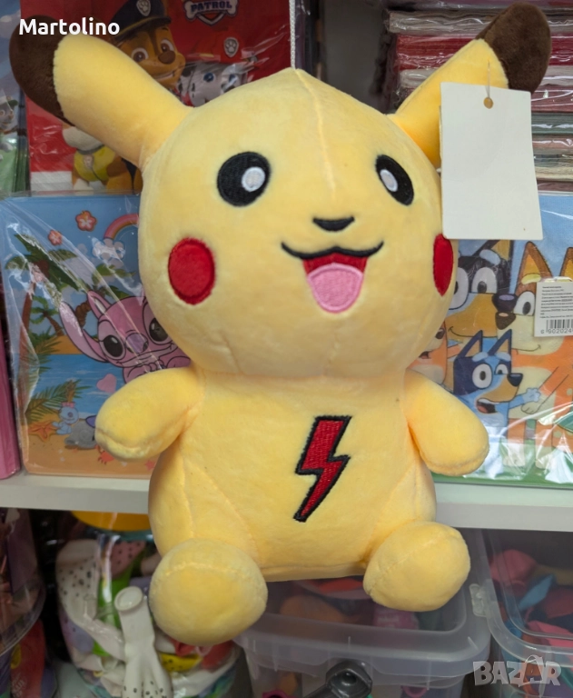 Плюшена играчка Покемон Пикачу, снимка 1