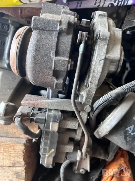 200 220 дизел турбина с електроника ел турбо w203 w209 w211 2.2 OM646 , снимка 1