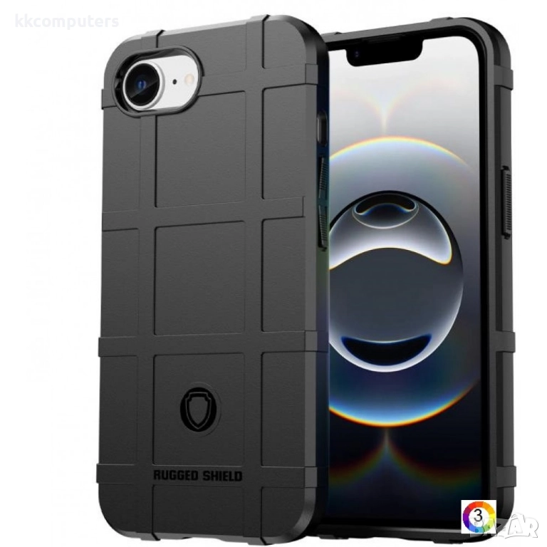 Apple iPhone 16e Coverage TPU Удароустойчив Калъф и Протектор, снимка 1