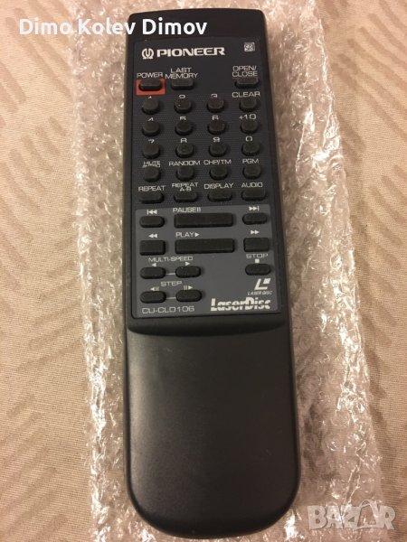 Laserdisc дистанционно Pioneer. Pioneer CLD, снимка 1