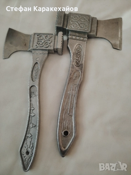 Две руски брадвички за пържоли , снимка 1