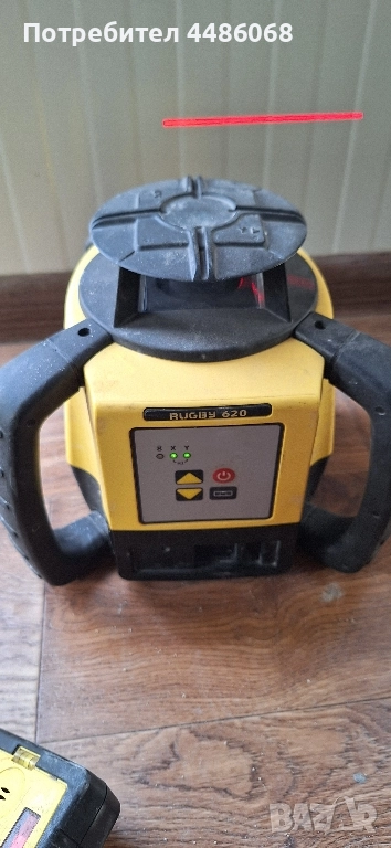ротационен лазерен нивилир Leica rugby 620, снимка 1