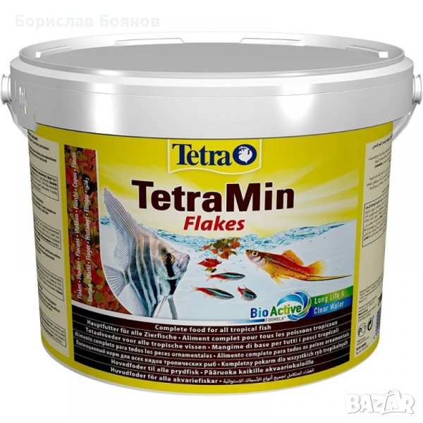 TETRA MIN FLAKES 10Л. ХРАНА ЗА РИБКИ, снимка 1