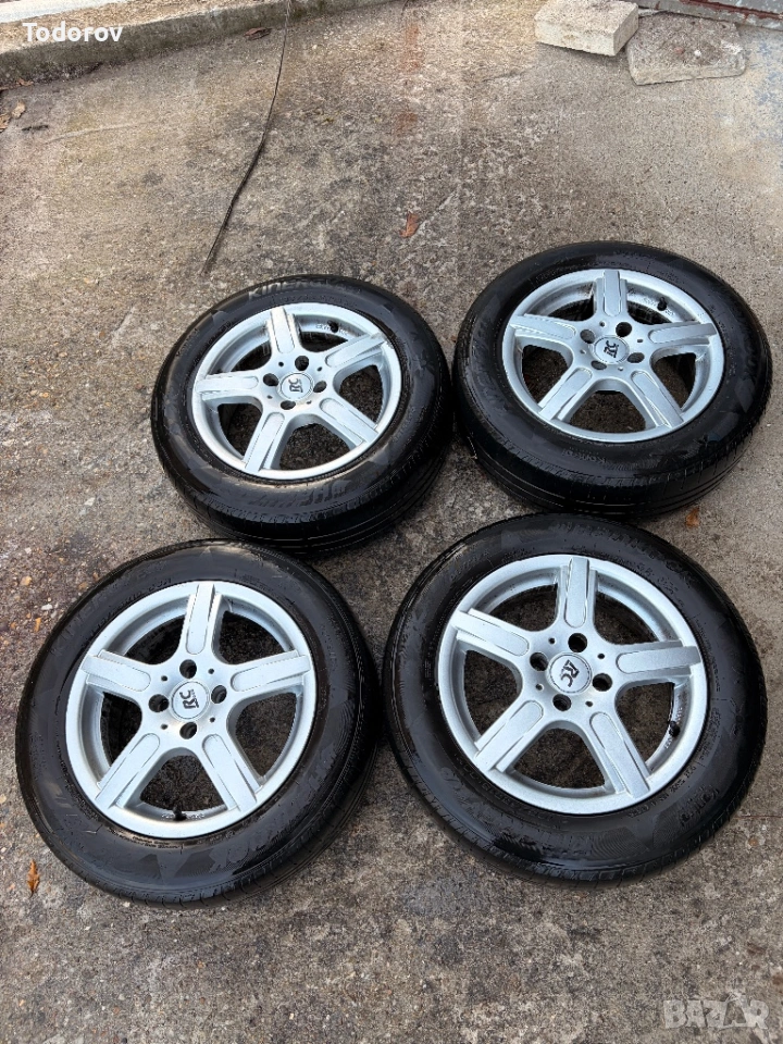 Алуминиеви джанти Brock RC Design 4x100 6jx15 , снимка 1