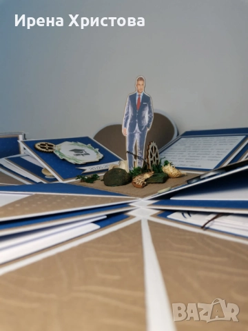 Кутия-изненада за бал. Албум, плик за пари и картичка в едно. , снимка 6 - Други - 52834842