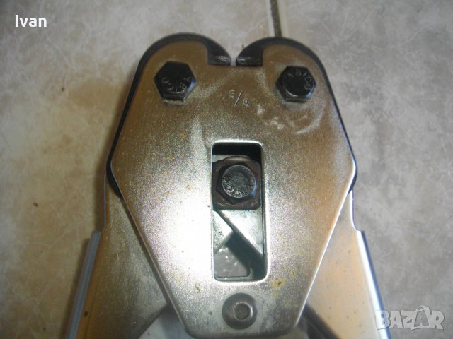 Нови Немски Чембер Клещи За Метални Ленти/Ползвани Български Соц Чембер Клещи За Метални Ленти, снимка 7 - Клещи - 40191239