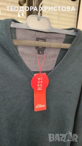 Нов с етикет Памучен пуловер s'Oliver