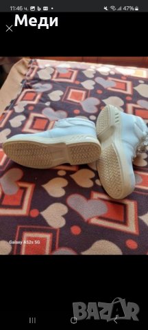 Работни обувки с метално бомбе черни и бяли, снимка 5 - Други - 43422800