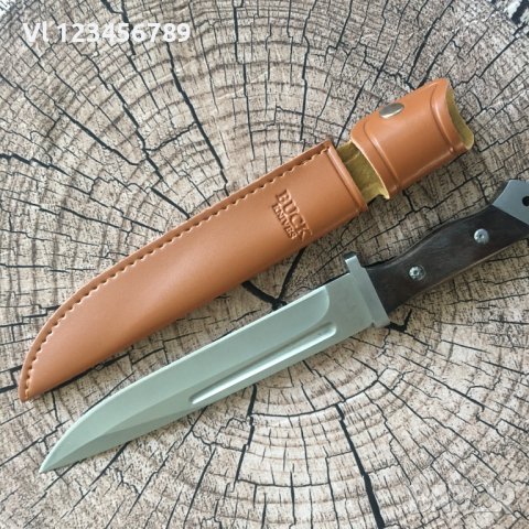 Нож тип армейски "Buck knives USA Design 2008" 190х295, снимка 6 - Ножове - 36985353