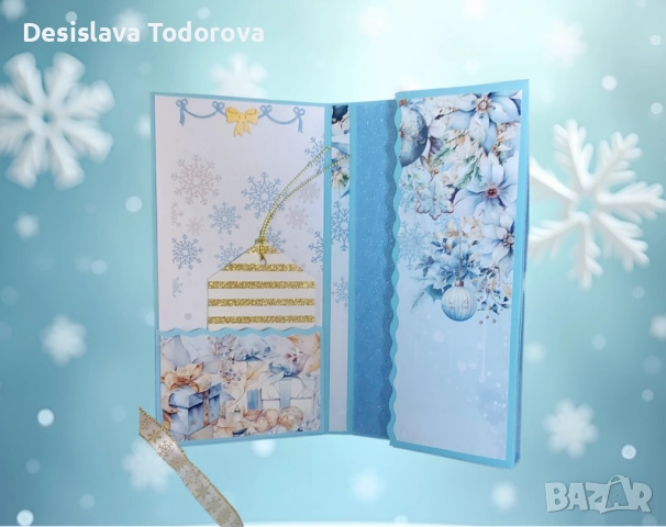 Коледна рамка за снимка , снимка 7 - Коледни подаръци - 52810557