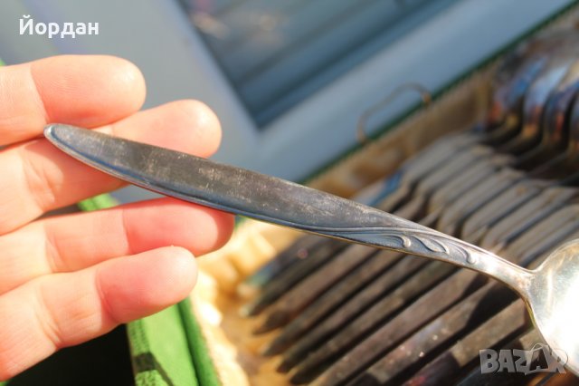 Немски посребрен сервиз за хранене, снимка 8 - Колекции - 39149778