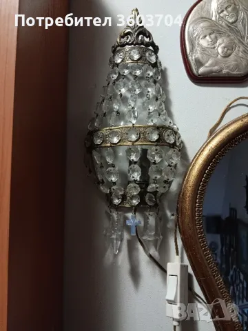 две нощни лампи Италия, снимка 5 - Настолни лампи - 48113337