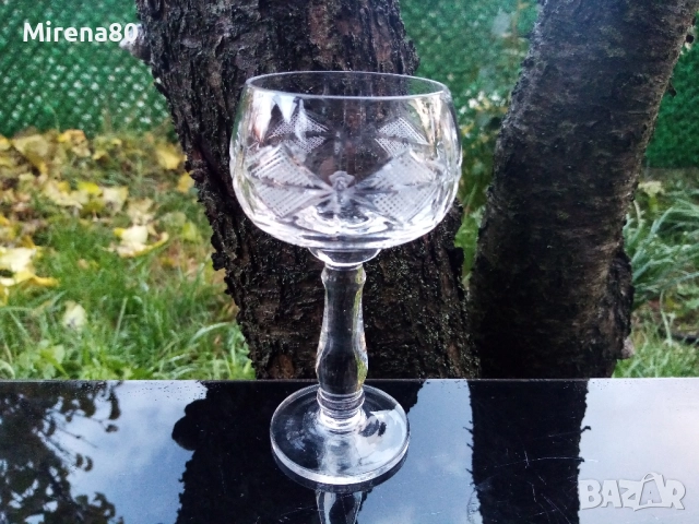* Моника ромб * - кристални чаши за коняк - 5 бр. , снимка 3 - Чаши - 52515523