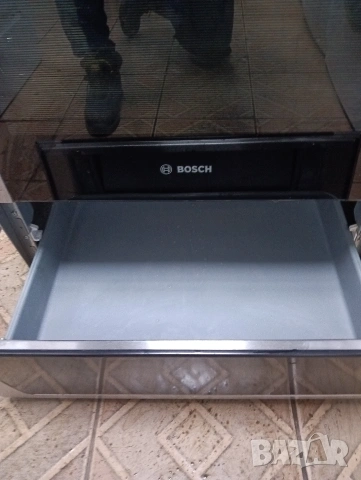 Иноксова свободно стояща печка с керамичен плот Бош Bosch с две години гаранция!, снимка 7 - Печки, фурни - 53568266