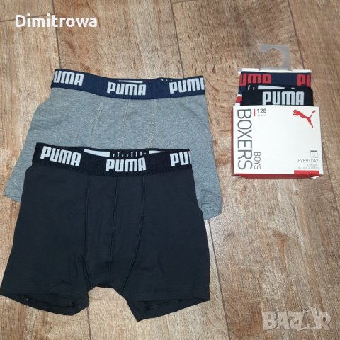 р-р 126см комплект 4бр Puma боксерки, снимка 6 - Детско бельо и бански  - 43675273