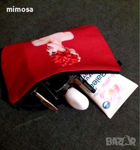 Големи несесери с различни принтове, снимка 4 - Портфейли, портмонета - 40801180