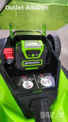 Безжична косачка Greenworks 40V 35 см Greenworks G40LM35 - 2501907

, снимка 5 - Градинска техника - 50710751