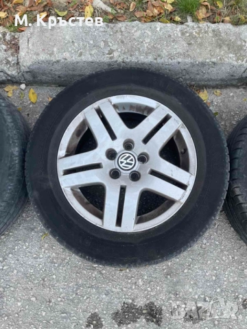 Продавам 4 бр. джанти с летни гуми , снимка 2 - Гуми и джанти - 52380066