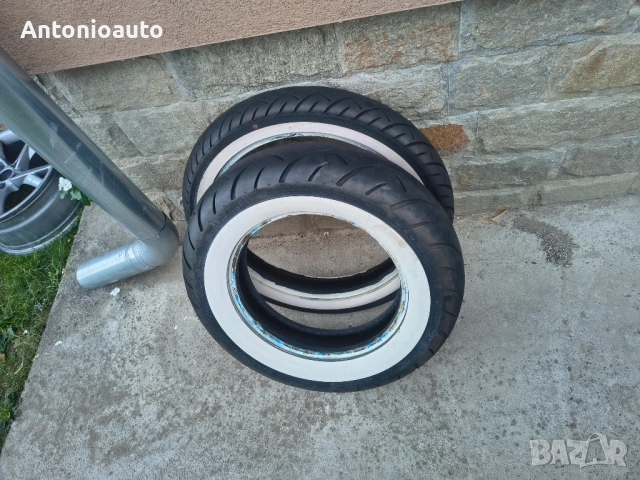 170 80 15 мото гуми чопър 100 90 19 Metzeler moto, снимка 5 - Гуми и джанти - 51576131