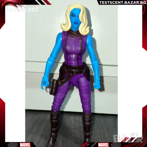 Екшън фигура Nebula Guardians of the Galaxy Marvel Legends Heist WHAT IF Отмъстителите figure