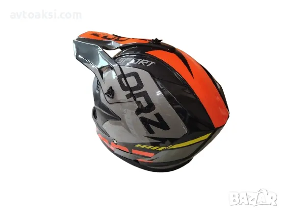 Каска Крос Мотор/Скутер/Бъги/Вело/АТВ-3535, снимка 5 - Аксесоари и консумативи - 47553554