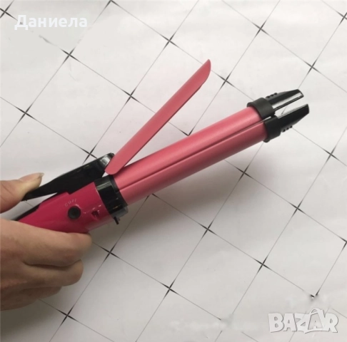 Многофункционална 2 в 1 маша и преса за коса TV821, снимка 3 - Преси за коса - 52014871