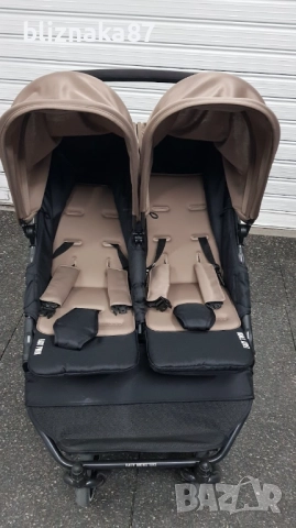 Baby Monsters - Бебешка количка за близнаци 2 в 1 Easy Twin Gris 2.0, снимка 2 - Стоки за близнаци - 51432988