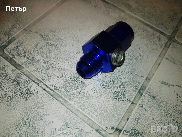 Преходник, манометър, нипел, фитинг 4AN и 6AN с изход за монтаж на манометър, снимка 4 - Аксесоари и консумативи - 37574800