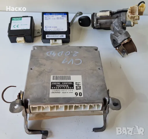 Компютър ЕКУ ECU Тойота Корола Версо 2.0 Д4Д 90 к.с. Toyota Corolla Verso 2.0 D4D 90 hp 89661-13060