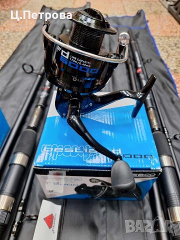 Комплект шаранджийска въдица Diamant + макара Zebco, снимка 5 - Въдици - 43840034