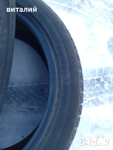 2 броя 245 40 18, снимка 5 - Гуми и джанти - 53139410