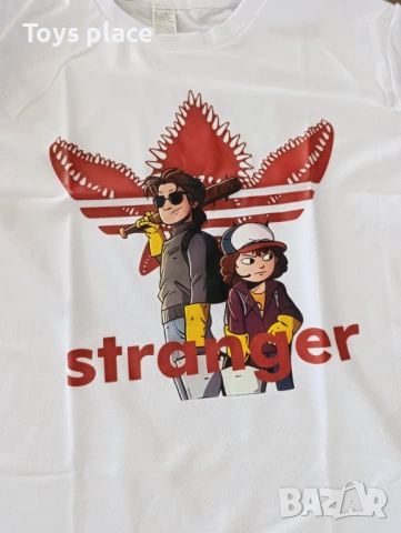 Нови тениски Stranger things , снимка 3 - Детски тениски и потници - 53518451